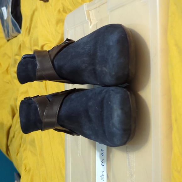 Blue Ankle Booties - Picture 2 of 2